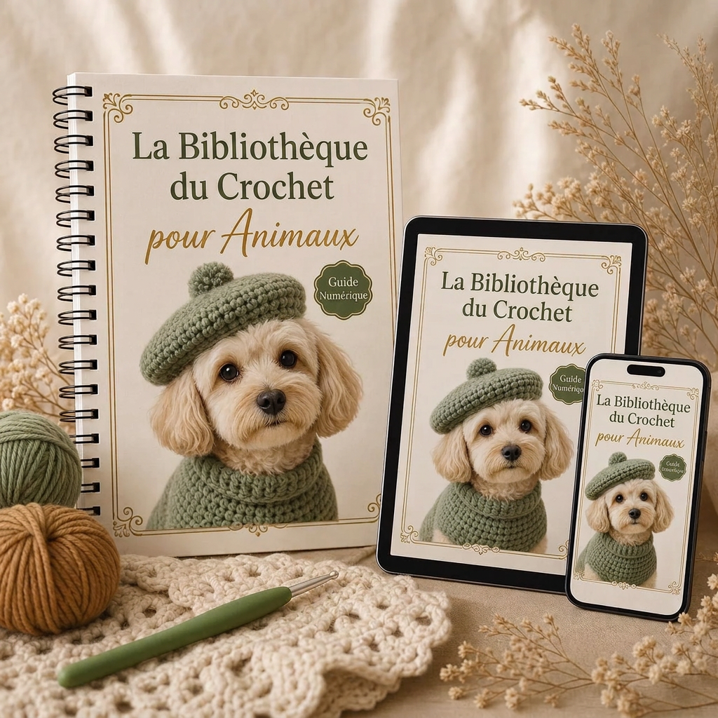 Aperçu du guide La Bibliothèque du Crochet pour Animaux