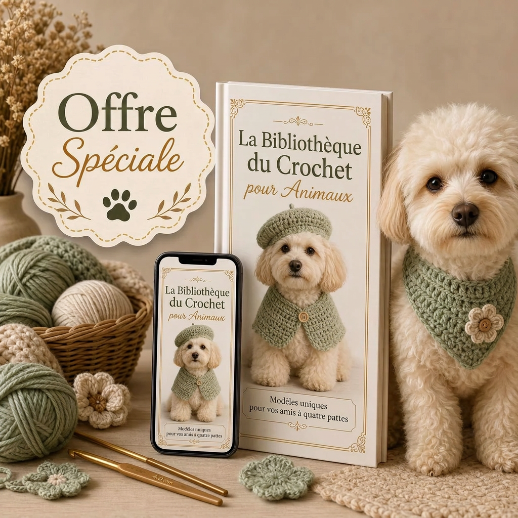 Offre spéciale de La Bibliothèque du Crochet pour Animaux